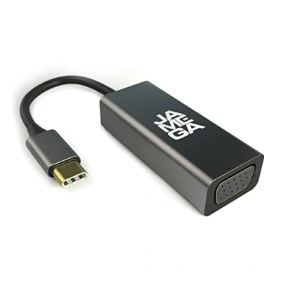 Abbildung von JAMEGA USB C auf VGA Adapter 3.1 Typ zu Konverter 1080P@60Hz kompatibel mit Surface Book 2, Samsung Galaxy S10/S9/S8, Huawei Mate 20, P30/P20 pro