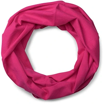 Abbildung von styleBREAKER Jersey Multifunktionstuch, Schlauchtuch, Stirnband, Haarband, Kopftuch, Loop Schlauchschal, Unisex 01012037, Farbe:Pink