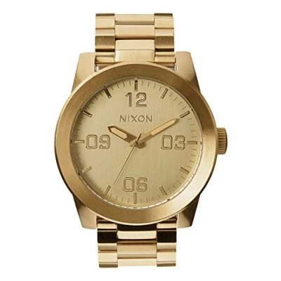 Abbildung von Nixon Uhr goldcoloured, Herren, Größe: One Size, Gold coloured