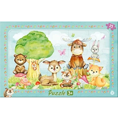 Abbildung von Trötsch Rahmenpuzzle Waldfreunde: Kinder Kinderspielzeug Puzzle Geschenk Geschenkidee Waldfreunde