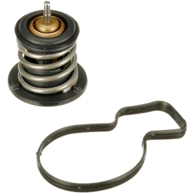 Abbildung von GATES TH60380G1 Kühlwasserthermostat 80 mit Dichtungen VOLKSWAGEN: Polo V Schrägheck, up! SEAT: Ibiza 4 ST, Mii