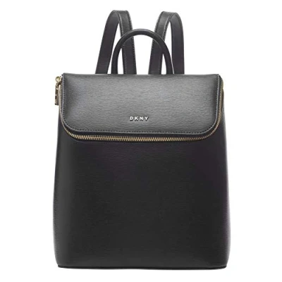 Abbildung von DKNY Damen Bryant Tz Rucksack, Schwarz/Gold, Einheitsgröße