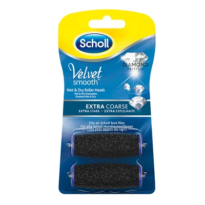 Abbildung von Scholl Hornhautentferner Ersatzrolle ExpertCare, extra stark, mit Diamantpartikeln