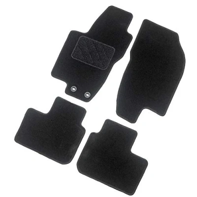 Abbildung von AutoStyle TM MA545 Fußmattensatz Textil vorne und hinten 4 schwarz