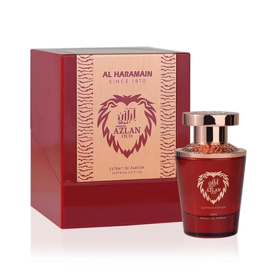 Abbildung von Al Haramain Azlan Oud Saffron Edition parfémový extrakt unisex 100 ml 0,1 l