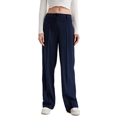 Abbildung von DeFacto Damen Z8303AZ Casual Pants, Navy, 34