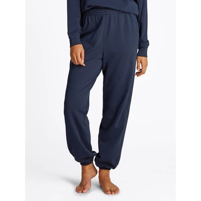 Abbildung von Tommy Hilfiger Essential Nachtwäsche Hose, Damen, Größe: 38 40, Dark night navy