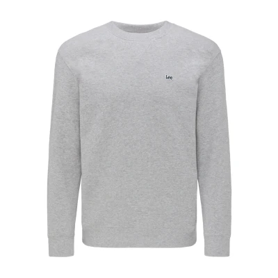 Abbildung von Lee Plain SWS Sweatshirt, Herren, Größe: Medium, Grey mele