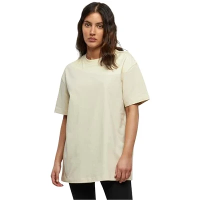 Abbildung von Build Your Brand Damen BY149 Ladies Oversized Boyfriend Tee T Shirt, Sand, M