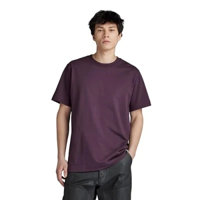 Abbildung von G STAR RAW Herren Essential Loose T Shirt, Purpur (lt maze D23471 C784 8880), XS