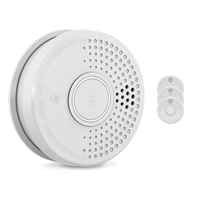 Abbildung von ONECONCEPT Rauchmelder DOF39 mit Magnetic Mount Magnethalterung