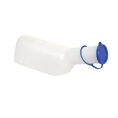Abbildung von AMPri Urin Flasche Urinflasche für Männer aus Polypropylen, eckig (1 St), Autoklavierbar bei: 130 C