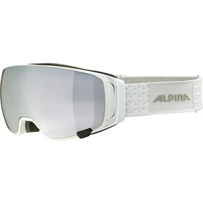 Abbildung von ALPINA Unisex Erwachsene, DOUBLE JACK MAG Q Skibrille, white, One Size