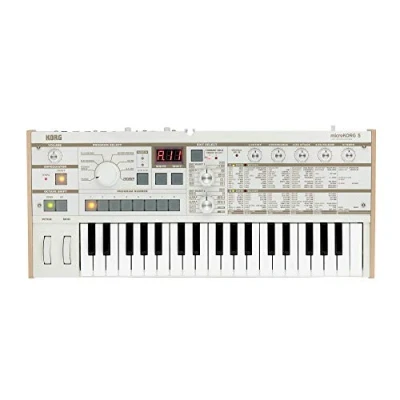Abbildung von Korg MICROKorgS 37 Key Analogue Modelling Synthesizer with Vocoder White