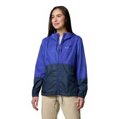 Abbildung von Columbia Flash FORWARD Windbreaker, Damen, Größe: XL, Clematis blue/collegiate navy