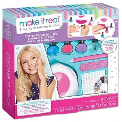 Abbildung von Make it real Kreativset Nagelstudio Glitzertraum