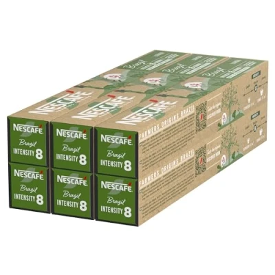 Abbildung von NESCAFÉ Farmers Origins Brazil Lungo 6 x 10 Kaffeekapseln für Nespresso Maschinen
