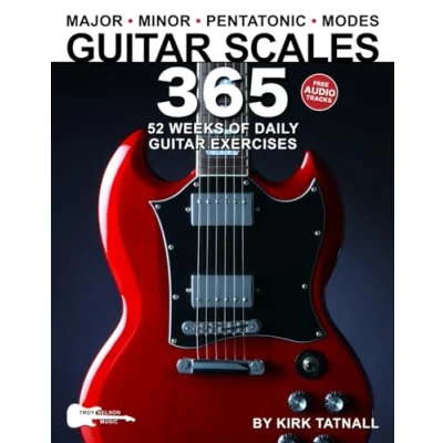 Abbildung von Guitar Scales 365: 52 Weeks of Daily Exercises—Major, Minor, Pentatonic &amp; Modes. Plus, the CAGED System! (Music 365)