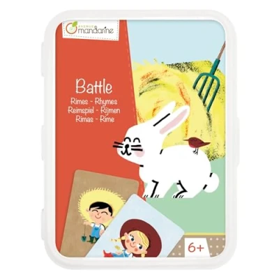 Abbildung von Avenue Mandarine CO103O Kartenspiel Wettkampf, ideal für Kinder ab 6 Jahren, 42 Karten, 1 Pack