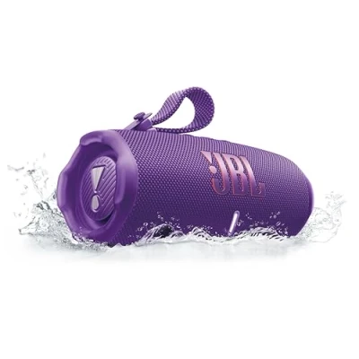 Abbildung von JBL Charge 6, tragbarer Bluetooth Lautsprecher, 28 Stunden Akkulaufzeit, IP68 wasserdicht, Staub und stoßfest, Pro Sound mit AI Boost, Auracast Multi Speaker, Violett