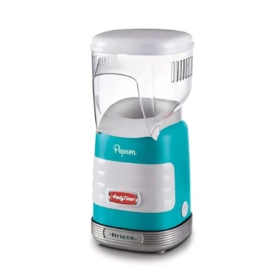 Abbildung von Ariete Pop Corn Party Time, Blau, Transparent, 60 g, 1100 W, 185 x 140 305 mm, 950 1,5 kg