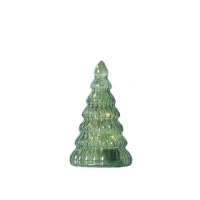 Abbildung von LED Dekofigur Lucy, Baum aus Glas, grün, 16,5cm