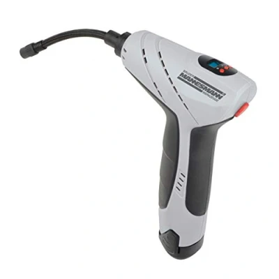 Abbildung von Brüder Mannesmann Werkzeuge Akku Handkompressor, max. 8,6 bar, Luftpumpe 12V/1,5 Ah