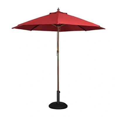 Abbildung von Bolero GL304 Umlenkrolle Sonnenschirm, 2500 mm Durchmesser, rot