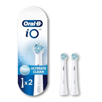 Abbildung von Oral B iO Ultimate Clean Ersatzbürstenköpfe, Weiß, 2 Stück