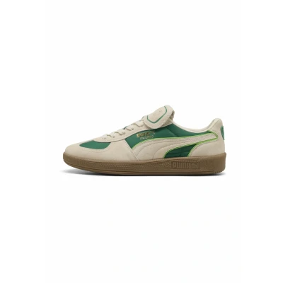 Abbildung von Puma Palermo Premium Sneaker low, Größe: 38.5, Master green alpine snow pitch Leder und textil