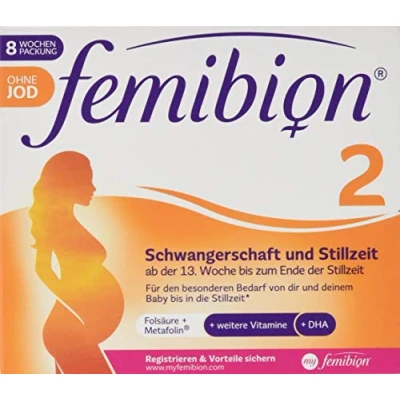 Abbildung von Femibion 2 Schwangerschaft+stillzeit ohne Jod Tab.