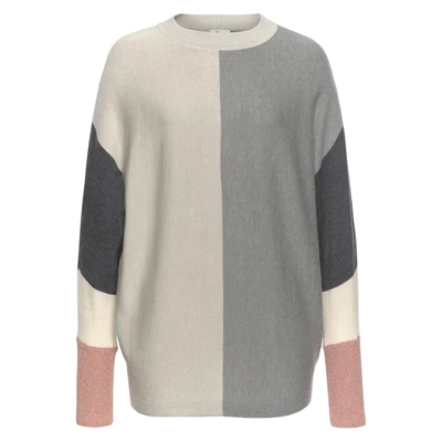 Abbildung von Boysens Rundhalspullover, mit modischem Pastel Colorblocking NEUE FARBE