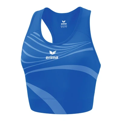 Abbildung von Erima Racing Sportbh mit mittlerer Stützkraft, Damen, Größe: 38, New royal