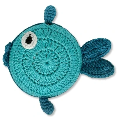 Abbildung von Frida&#039;s Wollhlaus Lantern Moon Rollmaßband Fisch Wolle Stricken Häkeln Nähen Sticken DIY Geschenkidee