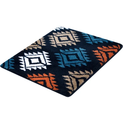 Abbildung von Kleine Wolke Badematte &quot;Luana&quot;, Höhe 15 mm, rutschhemmend beschichtet, fußbodenheizungsgeeignet, Badteppich, modernes Ethno Design, waschbar