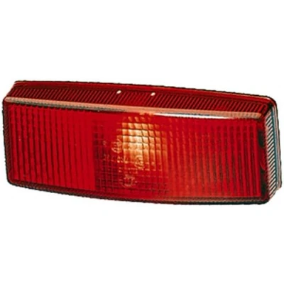 Abbildung von HELLA Schlussleuchte Halogen Anhänger Beleuchtung 12V Anbau ADR/GGVS Lichtscheibenfarbe: rot Stecker: Male links/rechts Menge: 20 2SA 006 717 001