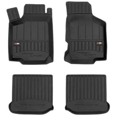 Abbildung von M MOTOS Gummimatten Auto Fussmatte passt für Volkswagen Golf IV 1997 2006 Verbessern Sie Ihren Reisekomfort mit Antirutschmatte 3D Allwetter fußmatten Auto, Schutz vor Verschmutzung