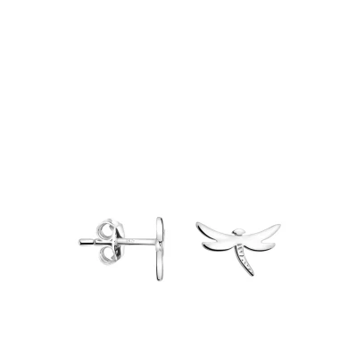 Abbildung von Sofia Milani Stecker Dragonfly Ohrringe, Damen, Größe: One Size, Silver