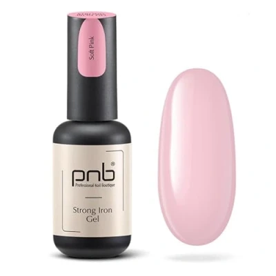 Abbildung von PNB Builder Base Gel, Coat/Builder Gel in a Bottle Quick Building UV LED Nail Extension Nagelverlängerung 8 ml (Soft Pink)