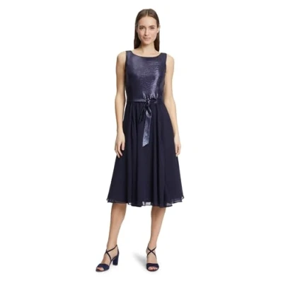 Abbildung von Vera Mont MIT GÜRTEL Cocktailkleid/festliches Kleid, Damen, Größe: 36, Patch dark blue/dark blue