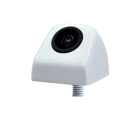 Abbildung von Rückfahrkamera Auto Intelligente Dynamische Flugbahn Moving Guide Parkplatz Linie Rückansicht Reverse Backup Tracks Kamera Für Android DVD Monitor (Color : Weiss)