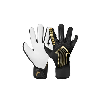 Abbildung von Reusch Fastgrip Silver Junior griffige und atmungsaktive Torwarthandschuhe Fußballhandschuhe für Kinder Jugendliche Jungen Mädchen geeignet alle Wetterbedingungen Spielfeldoberflächen