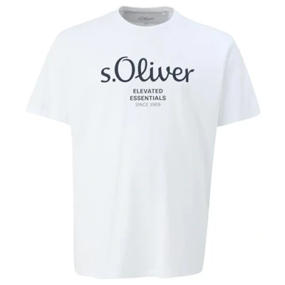 Abbildung von s.Oliver Herren 2139910 T Shirt, 01D1 weiß, 4XL