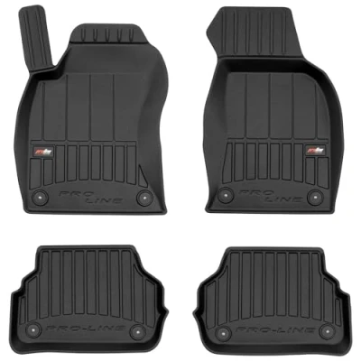 Abbildung von MOTOS Gummimatten Auto Fussmatte passend für Audi A6 C5 1997 2004 Verbessern Sie Ihren Reisekomfort mit Antirutschmatte 3D Allwetter fußmatten Auto, Schutz vor Verschmutzung
