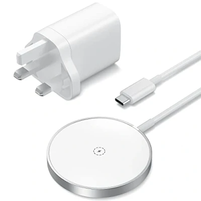 Abbildung von Lychico kabelloses Ladegerät, magnetisches integriertes 20 W USB C Ladegerät und 1,5 m Kabel für iPhone 13/13 Pro/13 Mini/13 Pro Max/12/12 Pro/12 Mini/12 ro Max