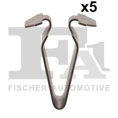 Abbildung von FA1 11 40127.5 Clip, Zier /Schutzleiste AUDI: A4 B6 Limousine, Avant