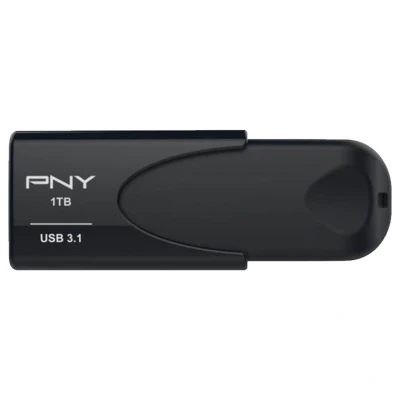 Abbildung von PNY Attaché 4 USB 3.1 Flash Laufwerk 1TB, Schwarz
