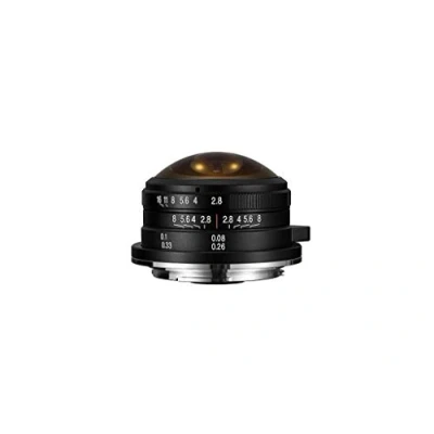 Abbildung von Venus Laowa 4 mm f/2.8 Fischaugenobjektiv für M4/3 Kamera