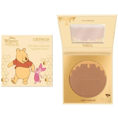 Abbildung von Catrice Disney Winnie the Pooh Soft Glow Bronzer, Nr. 010, Braun, vegan, ölfrei, ohne Parabene, Mikroplastikpartikel, 1er Pack (9g)