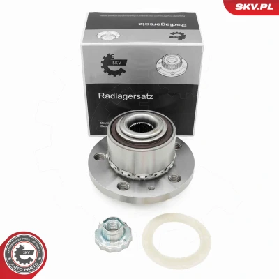 Abbildung von ESEN SKV 29SKV695 Radlagersatz Vorderachse links, rechts mit integriertem ABS Sensor 126,3mm VOLKSWAGEN: Polo VI, T Cross, SEAT: IBIZA 5
